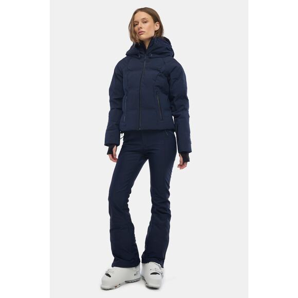 Halfdays Georgie Puffer Jacket - Xs Navy - Picture 2 of 5